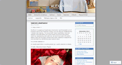 Desktop Screenshot of alexandrasm8.wordpress.com