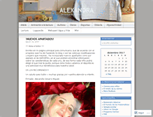 Tablet Screenshot of alexandrasm8.wordpress.com