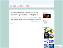 Tablet Screenshot of canalvip.wordpress.com