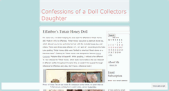 Desktop Screenshot of dollyconfessions.wordpress.com