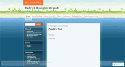Desktop Screenshot of mrsbrandt.wordpress.com
