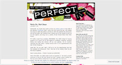 Desktop Screenshot of mysocalledperfectlife.wordpress.com