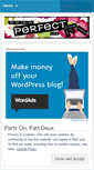 Mobile Screenshot of mysocalledperfectlife.wordpress.com