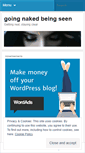 Mobile Screenshot of goingnakedbeingseen.wordpress.com