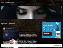 Tablet Screenshot of goingnakedbeingseen.wordpress.com