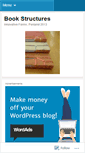 Mobile Screenshot of bookstructures.wordpress.com