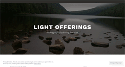 Desktop Screenshot of lightofferings.wordpress.com