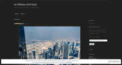 Desktop Screenshot of mypersonalphotoblog.wordpress.com