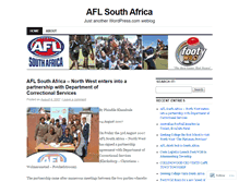 Tablet Screenshot of aflsouthafrica.wordpress.com