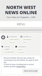 Mobile Screenshot of northwestnewsonline.wordpress.com