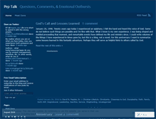 Tablet Screenshot of pep101.wordpress.com
