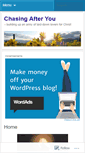 Mobile Screenshot of chasingafteryou83839.wordpress.com