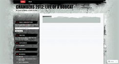 Desktop Screenshot of chambers2012.wordpress.com