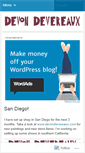 Mobile Screenshot of devondevereaux.wordpress.com