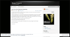 Desktop Screenshot of dreamandgrowit.wordpress.com
