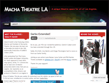 Tablet Screenshot of machatheatrela.wordpress.com