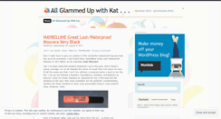 Desktop Screenshot of glammedup.wordpress.com