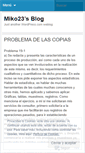 Mobile Screenshot of miko23.wordpress.com