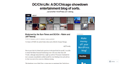 Desktop Screenshot of dcchilife.wordpress.com
