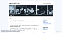 Desktop Screenshot of caloriesofvirtue.wordpress.com