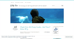 Desktop Screenshot of ifbyyes.wordpress.com