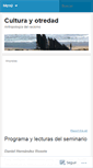 Mobile Screenshot of culturayotredad.wordpress.com