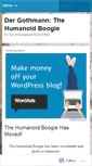 Mobile Screenshot of dergothmann.wordpress.com
