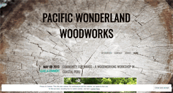 Desktop Screenshot of pacificwonderland.wordpress.com