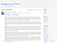 Tablet Screenshot of gadgetsandtech.wordpress.com