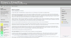 Desktop Screenshot of gimpygimpy.wordpress.com
