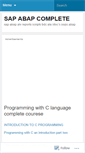 Mobile Screenshot of abapprogramming.wordpress.com