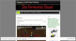 Desktop Screenshot of fllippper.wordpress.com