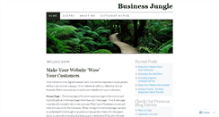 Desktop Screenshot of businessjungle.wordpress.com