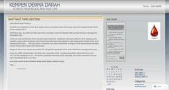 Desktop Screenshot of dermadarah.wordpress.com