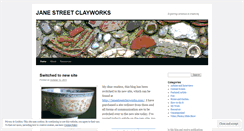 Desktop Screenshot of janestreetclayworks.wordpress.com