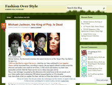 Tablet Screenshot of fashionoverstyle.wordpress.com