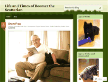Tablet Screenshot of boomertails.wordpress.com