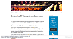 Desktop Screenshot of morsanssvammel.wordpress.com