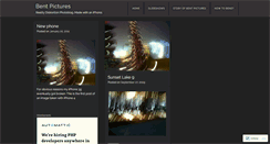 Desktop Screenshot of bentpictures.wordpress.com