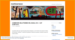 Desktop Screenshot of martimarrasse.wordpress.com