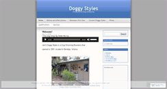 Desktop Screenshot of jansdoggystyles.wordpress.com