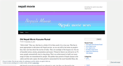 Desktop Screenshot of nepalimovie.wordpress.com