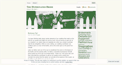 Desktop Screenshot of hyphenatedbride.wordpress.com