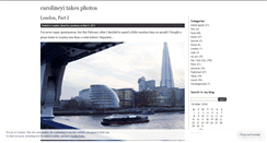 Desktop Screenshot of carolineyi.wordpress.com