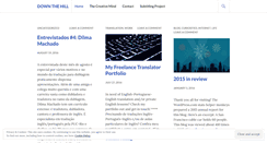 Desktop Screenshot of downthehillbrazil.wordpress.com