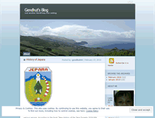 Tablet Screenshot of gendhut44.wordpress.com