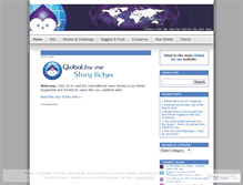 Tablet Screenshot of globalforme.wordpress.com