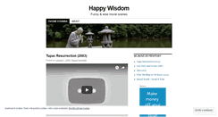 Desktop Screenshot of happywisdom.wordpress.com