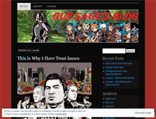 Tablet Screenshot of gunsage.wordpress.com