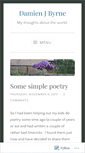 Mobile Screenshot of damienbyrne.wordpress.com